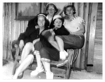 jessie aslinger, sarah lou howard, jackie blanton, floretta.jpg